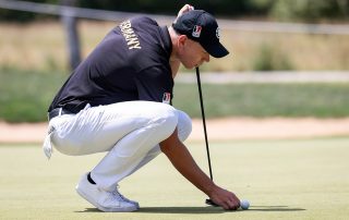 Konzentration: Mit einem starken Auftritt bei den 149. British Open sorgte Matthias Schmid erneut für Aufsehen. Bild: British Open