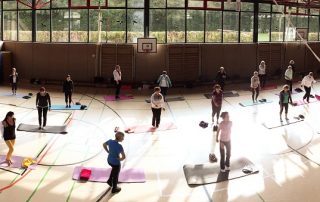 30 Teilnehmer*innen aus der gesamten Oberpfalz nahmen am gemeinsamen Lehrgang des BLSV und BTV im Weidener Elly-Heuss-Gymnasium teil.