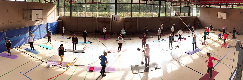 30 Teilnehmer*innen aus der gesamten Oberpfalz nahmen am gemeinsamen Lehrgang des BLSV und BTV im Weidener Elly-Heuss-Gymnasium teil.