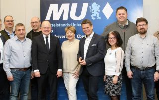 Die Vorstandschaft des MU-Bezirkes Oberpfalz und die Vertreter der Kreisverbände hielten am Wochenende in Nürnberg ihre zweitägige Klausurtagung ab, bei der auch der neue Landesvorsitzende MdB Sebastian Brehm (5. v. l.) ein Kurzreferat hielt.