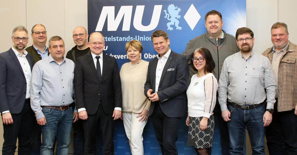 Die Vorstandschaft des MU-Bezirkes Oberpfalz und die Vertreter der Kreisverbände hielten am Wochenende in Nürnberg ihre zweitägige Klausurtagung ab, bei der auch der neue Landesvorsitzende MdB Sebastian Brehm (5. v. l.) ein Kurzreferat hielt.