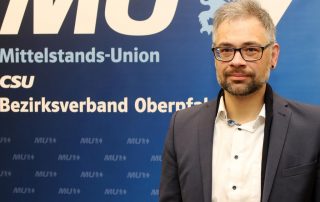 Dr. Alexander Herzner, Vorsitzender der Mittelstands-Union (MU) Nordoberpfalz