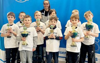 Große Beteiligung: Die meisten Spieler gingen in der Altersklasse U9 männlich an den Start.
