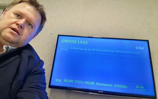 Dr. Josef Scheiber, Geschäftsführer des Bezirksverbandes Oberpfalz der Mittelstands-Union, nahm am Mittwoch in München an der konstituierenden Sitzung des MU-Gesundheitsausschusses teil.