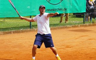 Wiedersehen am Postkeller: Der für die Herren I der TG Neunkirchen spielende Sebastian Jäger trifft am Sonntag in Weiden beim Landesliga-Spitzenmatch auf viele ehemalige Teamkollegen.
