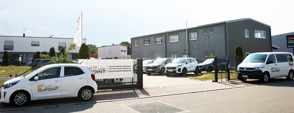 Der CARPOINT WEIDEN in der Albert-Einstein-Straße beim neuen Volksfestplatz feiert am Samstag, 25. Juli, ab 10 Uhr seine offizielle Eröffnung. Fotos: Stephan Landgraf