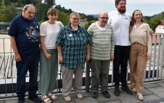 Die Vertreter des oberpfälzer Bezirksarbeitskreises um Sprecher Ingo Kraus (l.) aus dem HPZ Irchenrieth feierten vor kurzem das 20-jährige Jubiläum ihres Gremiums. Fotos: HPZ Irchenrieth